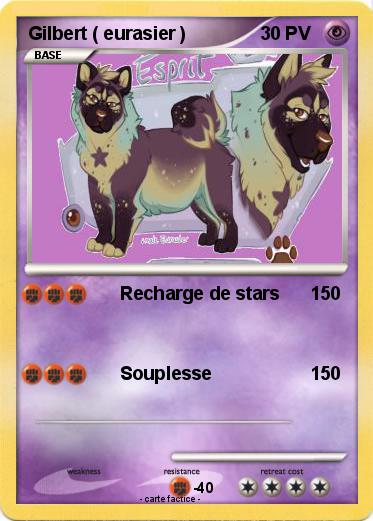 Pokemon Gilbert ( eurasier )