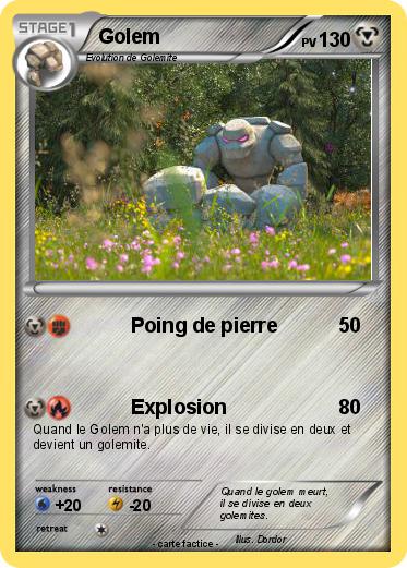 Pokemon Golem