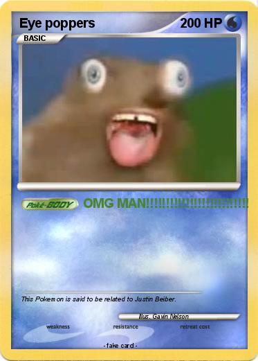 Pokemon Eye poppers