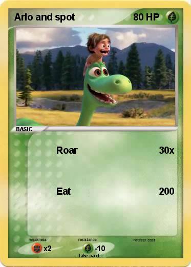 Pokemon Arlo and spot