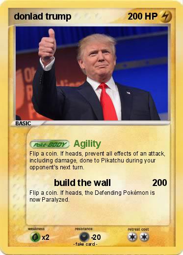 Pokemon donlad trump