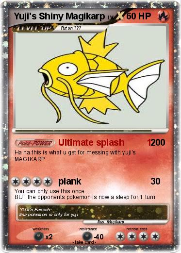 Pokemon Yuji's Shiny Magikarp
