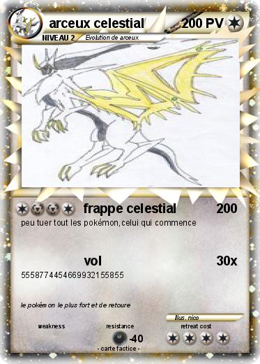 Pokemon arceux celestial