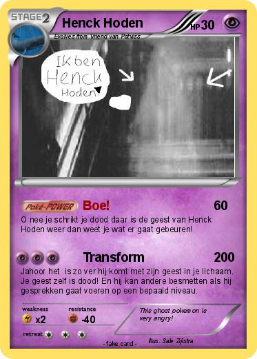 Pokemon Henck Hoden