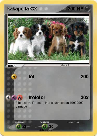 Pokemon kakapella GX