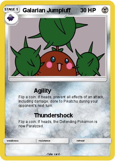 Pokemon Galarian Jumpluff