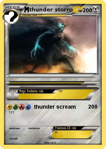 Pokemon thunder storm