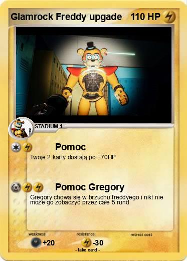 Pokemon Glamrock Freddy upgade