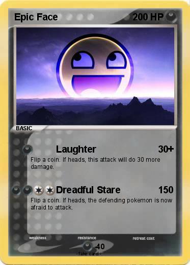 Pokemon Epic Face