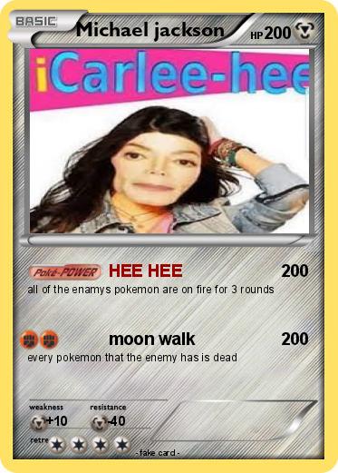 Pokemon Michael jackson