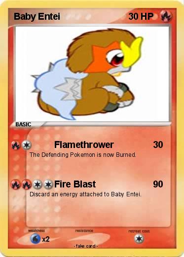 Pokemon Baby Entei