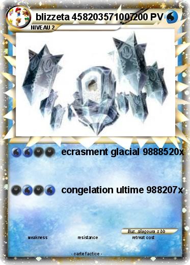 Pokemon blizzeta 458203571007