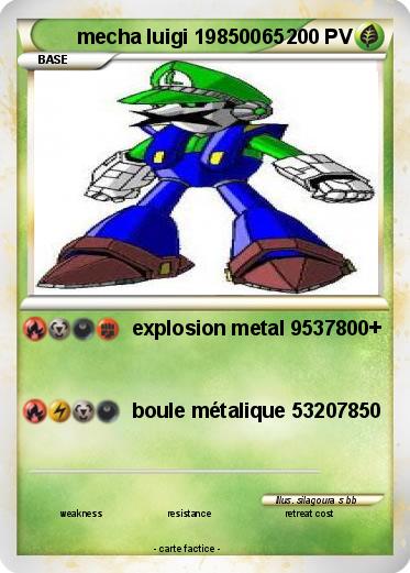 Pokemon mecha luigi 19850065
