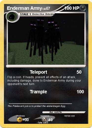 Pokemon Enderman Army