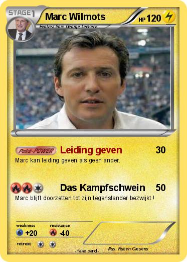 Pokemon Marc Wilmots