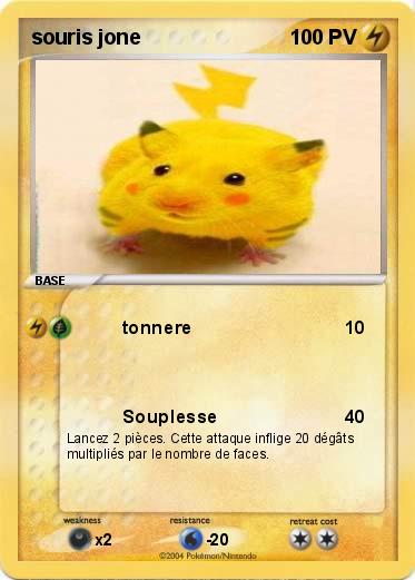 Pokemon souris jone