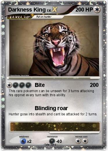 Pokemon Darkness King