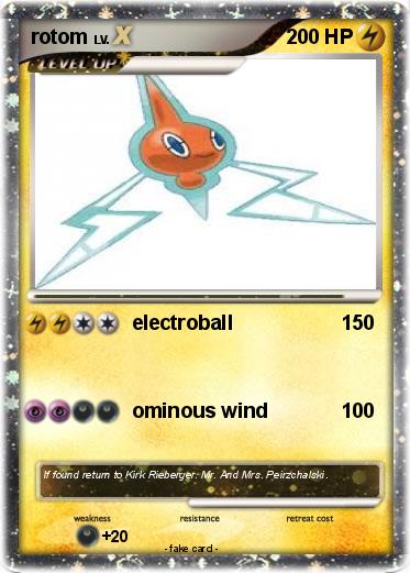 Pokemon rotom