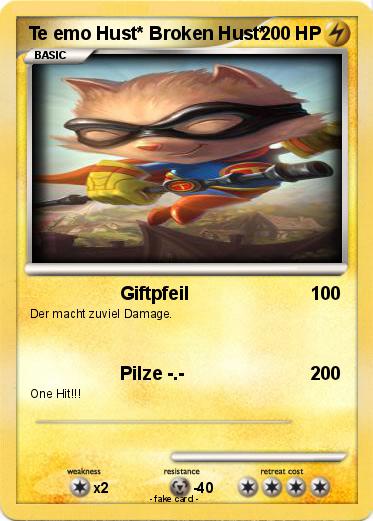 Pokemon Te emo Hust* Broken Hust*