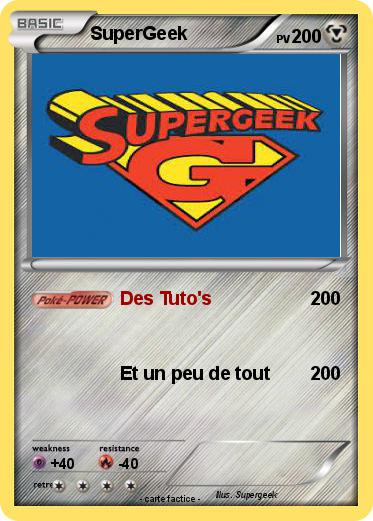 Pokemon SuperGeek