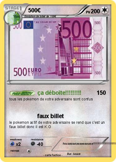 Pokemon 500€