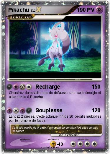 Pokemon Mewtow (eveil)