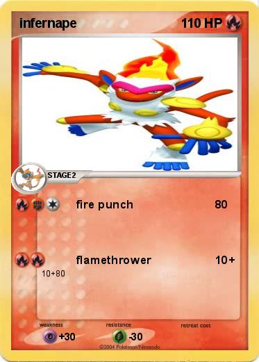 Pokemon infernape