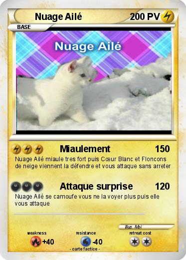 Pokemon Nuage Ailé