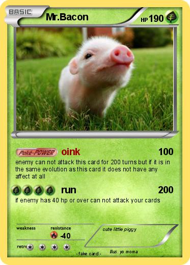 Pokemon Mr.Bacon