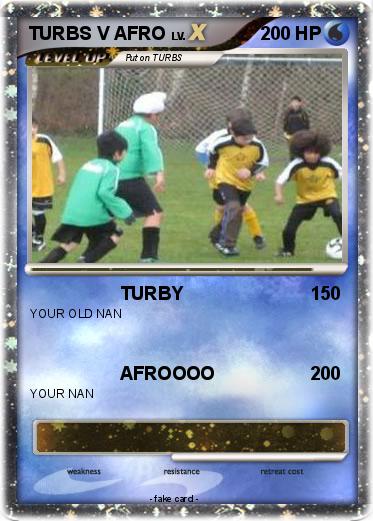 Pokemon TURBS V AFRO