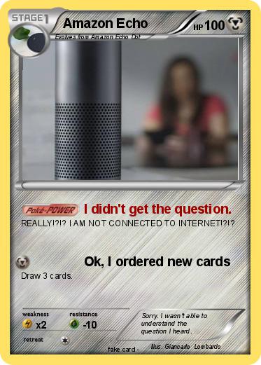 Pokemon Amazon Echo