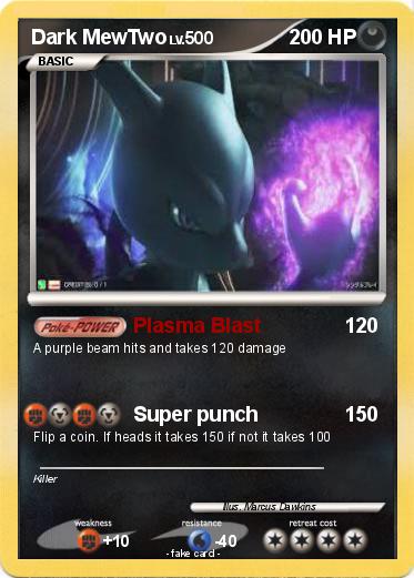 Pokemon Dark MewTwo