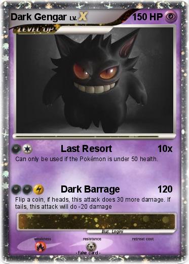 Pokemon Dark Gengar