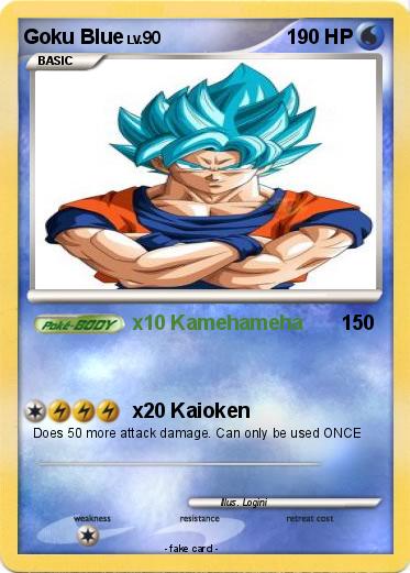 Pokemon Goku Blue