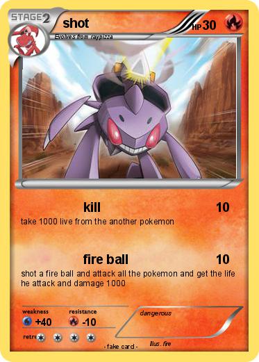 Pokemon shot