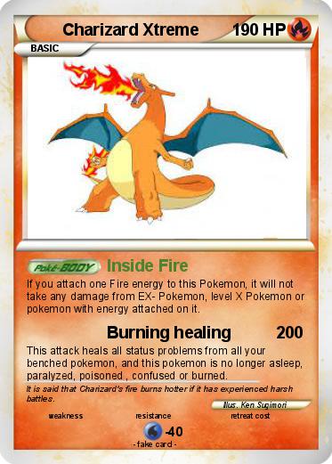 Pokemon Charizard Xtreme