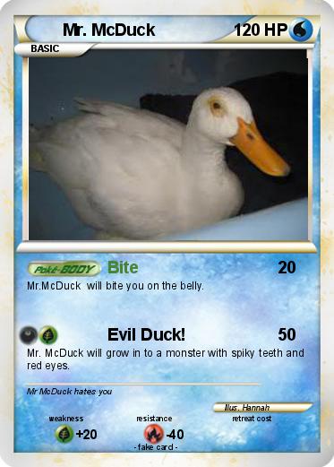 Pokemon Mr. McDuck
