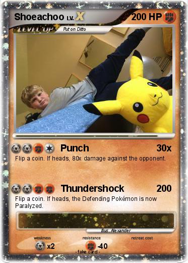 Pokemon Shoeachoo