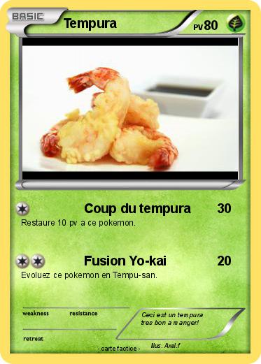 Pokemon Tempura
