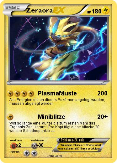 Pokemon Zeraora