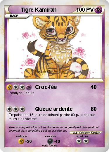 Pokemon Tigre Kamirah