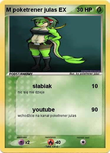 Pokemon M poketrener julas EX