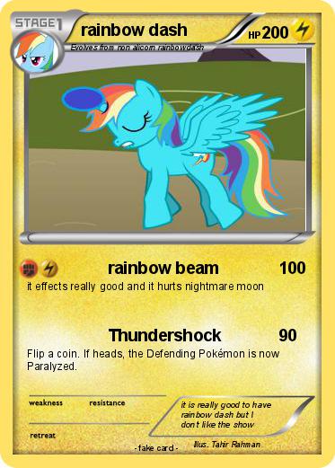 Pokemon rainbow dash