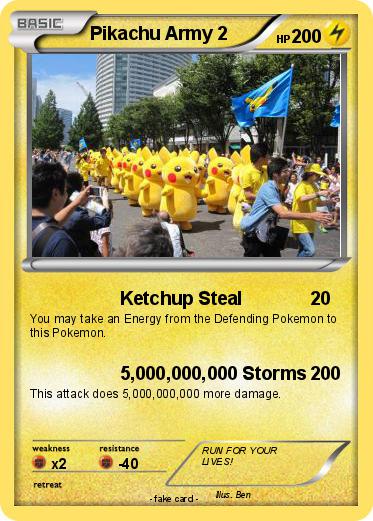 Pokemon Pikachu Army 2