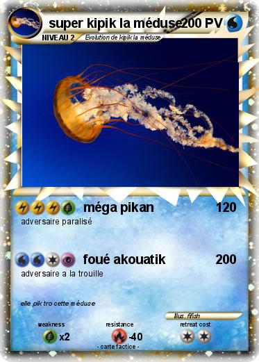 Pokemon super kipik la méduse