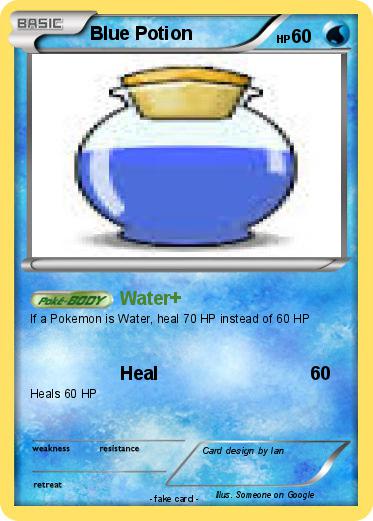 Pokemon Blue Potion