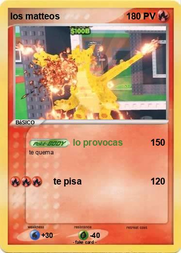 Pokemon los matteos