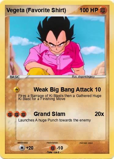 Pokemon Vegeta (Favorite Shirt)