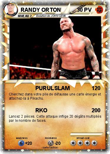 Pokemon RANDY ORTON