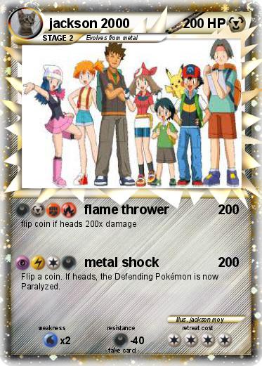 Pokemon jackson 2000
